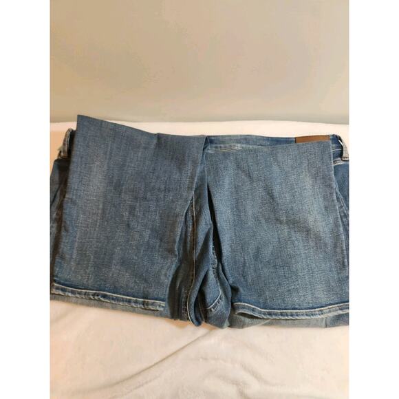 Market & Spruce NWT Aspen Jeans Womens 24W Blue Straight High Rise Stitchfix - Picture 6 of 15